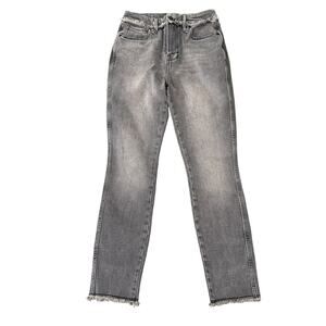 Good American Women's Grey Jeans Size 26‎